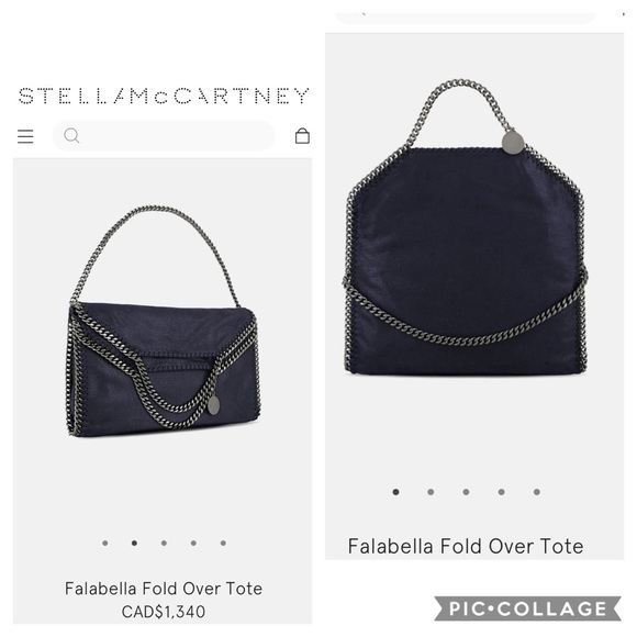 COPY - Stella McCartney Falabella fold over tote - Picture 1 of 16